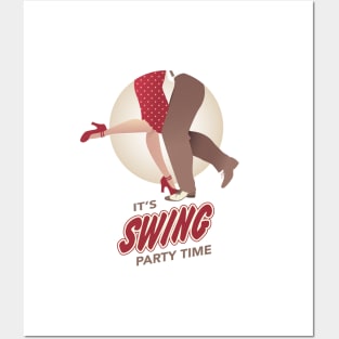 Swing Party Time Posters and Art